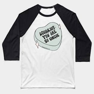 Aquarius Conversation Baseball T-Shirt